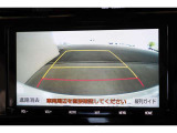 後方の死角を軽減し、狭い場所での切替しや駐車もしやすくなるバックモニターを装備しています。