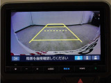バックカメラ搭載です!車庫入れが苦手な人はもちろん、車両感覚に自信がある人にもお勧めです!見えない箇所が見えるようになるので、低い障害物や隠れてしまっている子供の存在等にも気付く事が出来ます。