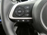 ステアリングスイッチで車両情報を切り替えて必要な必要な情報を確認したりできます。