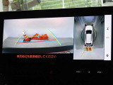 バックガイドモニターを装備しています、車庫入れもラクラクです。パノラミックビューモニターを搭載しています、上からの画像も表示されます。