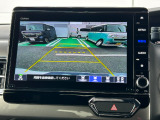 画質もキレイなバックモニター!車庫入れが苦手な方も運転が好きになるはず♪