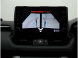 パノラミックビューモニター装備!サイドビュー・車両に取り付けたフロント、サイド、バックカメラの映像を合成して画面上に表示させることで、低速時の運転を補助する装置です。