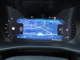 メーター中央にナビゲーションが表示されていており、運転中でも見やすい配置になっております。