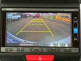 バックカメラで駐車時の後方確認バッチリです!