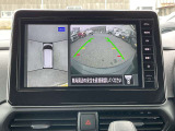 上から丸見えアラウンドビューモニター☆人や自転車など周囲の動くものにも感知して、表示とブザーで注意を促してくれます☆