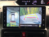 【パノラマモニター】専用のカメラにより、上から見下ろしたような視点で360度クルマの周囲を確認することができます☆死角部分も確認しやすく、狭い場所での切り返しや駐車もスムーズに行えます。