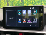 【8インチ ディスプレイオーディオ】大画面のディスプレイはAppleCarPlayやAndroidAutoが利用可能。大きな画面でスマホナビアプリ等が利用いただけます♪