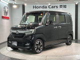 全国納車可 第三者機関証明書付 1年保証 ワンオ-ナ- ナビ TV Rカメラ CD録音 BTオ-ディオ DVD ドラレコ ETC VSA装備のN-BOXカスタム G・EXターボホンダセンシング入庫!
