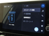 ETCの履歴などが画面で確認できます。