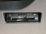 ETC車載器付きです。高速道路の料金所もスムーズに通過できます。