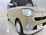 フォグランプ装着車です。暗い夜道の車両前方を明るく照らします