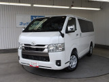 トヨタセーフティセンス搭載!寒冷地仕様車!仕事から趣味まで、幅広いシーンに役立つと人気の「ハイエース」!利便性の高さはそのままに、内外装に専用加飾が施され、よりスタイリッシュ感がプラスされた特別仕様車