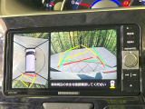 【パノラマモニター】専用のカメラにより、上から見下ろしたような視点で360度クルマの周囲を確認することができます☆死角部分も確認しやすく、狭い場所での切り返しや駐車もスムーズに行えます。
