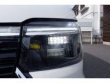 LEDヘッドライト搭載でしっかり明るく照らしてくれるので夜間走行も安心です。