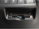 ETC車載器付きです。高速道路の料金所もスムーズに通過できます。
