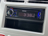 社外CDラジオです。USB入力ありです。