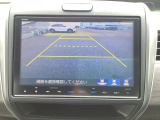 バックカメラ付きで後方の視界も確保