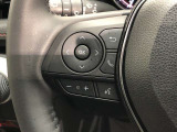 【ステアリングスイッチ】左です。ハンドルから手を離さず、運転に集中したまま手元でオーディオ操作等ができます。