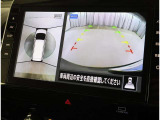 バックガイドモニターで、後方を確認しながら安心して駐車することができます。運転初心者も熟練者も必須の機能ですよ!