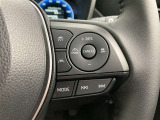 前方の車との車間を設定し、スピードを上げたり緩めたりを自動で行ってくれる追尾式の「レーダークルーズ」。上級装備の一つです!高級車にしかつかない嬉しい機能です。