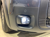 LEDフォグライトで更に夜道も安心!