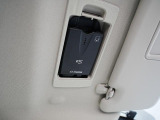 ETC車載器搭載です。スマートICも増えてきており、必須装備といって良い便利装備です。
