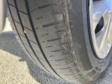後ろのタイヤの状態です。