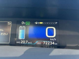文字がくっきりと見やすいデジタルメーターです!走行時に一目でわかり、運転しやすいです!走行距離です!