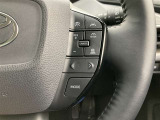 前方の車との車間を設定し、スピードを上げたり緩めたりを自動で行ってくれる追尾式の「レーダークルーズ」。上級装備の一つです!高級車にしかつかない嬉しい機能です。