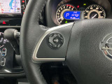 【ステアリングスイッチ】運転中に前方から目線をそらすことなくオーディオ等の操作が可能な便利機能!安心&快適なドライブを演出してくれます。