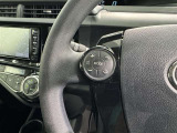 ステアリングスイッチ装備!運転しながら手元でオーディオの操作などができます。