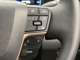 前方の車との車間を設定し、スピードを上げたり緩めたりを自動で行ってくれる追尾式の「レーダークルーズ」。上級装備の一つです!高級車にしかつかない嬉しい機能です。