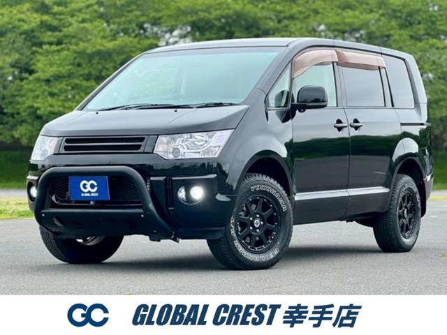 デリカD:5 2.4 G パワーパッケージ 4WD 1年保証付 7人乗 JAOS足廻リフトアップ