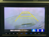 リアカメラ付で、後方をナビ画面で確認。車庫入れも安心です。もちろん、バックギアと連動しています。