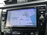 純正ナビです。見やすい地図画面です。