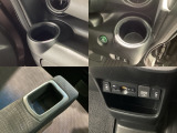 収納スペースや、ドリンクホルダーもついています。長距離ドライブで活躍する必需品ですね♪