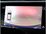 エンブレム内蔵バックカメラ【パークディスタンスコントロールの表示もされます】