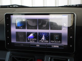 ナビゲーションは純正9インチSDナビ(NSZN-Y71DS)を装着しております。AM、FM、CD、DVD再生、Bluetooth、音楽録音再生、フルセグTVがご使用いただけます。