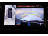 バックカメラで駐車も楽々です。