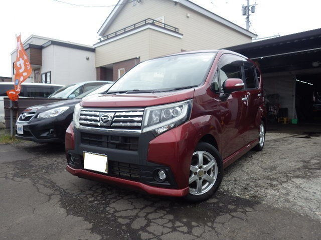 ムーヴカスタム X SAII 4WD ワンオーナー 純正ナビ フルセグTV