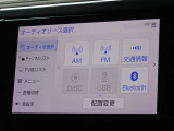 CD・DVD(再生機能)・ブルートゥース等を使用することができます。