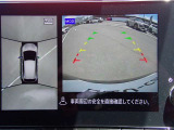 上からの視点で狭い駐車場への駐車などに役立つアラウンドビューモニターです♪