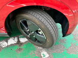 タイヤサイズは155/65R14です。日産純正アルミ装着です☆
