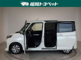 両側パワースライドドア付きだから、狭い駐車スペースなどでの 乗り降りラクラク!小さなお子さまのいるご家庭には嬉しい装備。