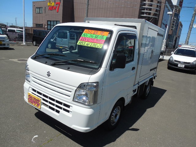 キャリイ 冷蔵冷凍車 サーモキング冷凍機-5℃設定・左サイドドア