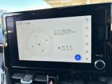 映像の鮮明なフルセグ対応のディスプレイオーディオを装備しています。