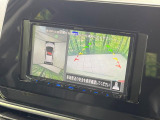 【アラウンドビューモニター】専用のカメラにより、上から見下ろしたような視点で360度クルマの周囲を確認することができます☆死角部分も確認しやすく、狭い場所での切り返しや駐車もスムーズに行えます。