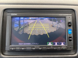 バックモニター付きで、車庫入れやバック時の後方確認をサポート。