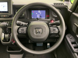 【ステアリングスイッチ】運転中、前方から目線をそらすことなく、オーディオ等の操作が可能な便利機能!安心&快適なドライブを演出してくれます♪