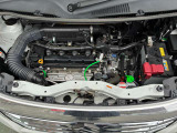 エンジンルームも綺麗です。日産整備士がしっかり整備をしてお渡しします